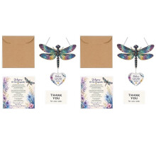 4" Acrylic Dragonfly with Story Card, A Meaningful Gift for Women for Christmas, Birthdays and Encouragement.