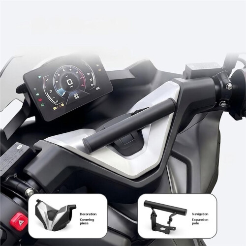 Handlebar Guards (with Navigation Mount) for  150X Motorcycle - Handguards and Wind Deflectors 2