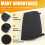Car  Back Panel Backrest Car Storage Pocket Cover Car Accessories for  X5 E70 2006-2013 6