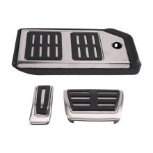 Car Accessories Stainless Steel Fuel Gas Brake Footrest Pedal Cover Plate for Q7 SQ7 2016-2021 Q8 2018-2021