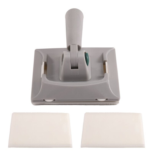 Paint Edger Trimmer with 2 Pads for Walls & Corners,Adjustable Angle Design,Sponge Paint Pad Applicator Gray 1