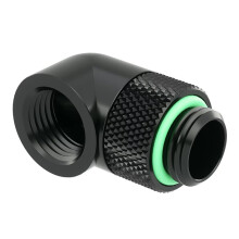 PC Waterkoeling Draaibare Fittingen Buisconnector Schuifbuis 90 Graden Waterkoeler Koelblok Gadget Adapter TWT90-V2.5