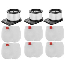 Kit de Cepillo Giratorio para Filtro para Aspiradora para IZ662H IZ682H IZ640H, Filtro HEPA de Espuma, Cepillo Giratorio Suave, Repuestos.