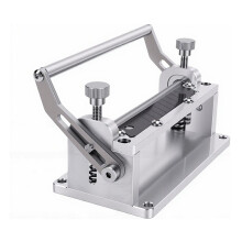 Leather Strap Cutter Machine, 80mm Adjustable Leather Cutting Tool with Scale Ruler, Strip Cutting Machine for Belts