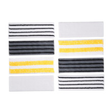 Conjunto de 8 Panos de Microfibra para Esfregão A para SC1 SC2 SC3 SC4 SC5 SC7 CTK10 CTK20 - Peças de Reposição para Acessórios de