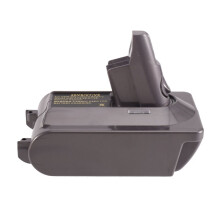 Adaptador de Bateria DW20V6V7V8 para Bateria de Lítio para de 20V para Aspirador de Pó para V6 V7 V8 Animal (Compatível com V6 V7 V8)