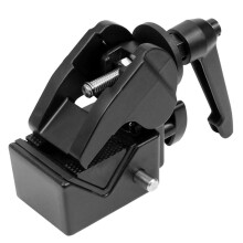 Super Clamp Crab DSLR-Camerabevestigingsclip van Aluminium voor en voor Flitsers, Fotostudio-Statiefhouderbeugel