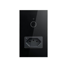 Tuya WiFi Light with Touch Wall Life APP Remote Control for Alexa Home A BR Plug