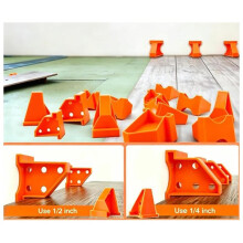 40-Pack Floor Spacers, Laminate Flooring Spacers Wood Floor Install Tool for Laminate, Vinyl Plank, Tiles, Hardwood