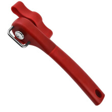 Safe Side-Cut Manual Can Opener, Smooth , Hidden Blade, Stainless Steel, Works All Can Sizes