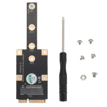 PCI-E zu NVMe SSD-Adapter PCI Express zu M.2 M Key Konverter-Riser-Karte für 2230 2242 2260 2280 M2 SSDs