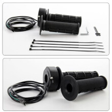 Non-Slip Twist-Grip Throttle Sleeve for E-Bikes - Compatible with Lectric XP4, Macfox X1, HappyRun, and Freego E-Bikes