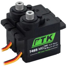 PTK 7465W for 9g Digital Servo Metal Gear Waterproof HV Fixed Wing RC Car Helicopter Robot Servo 1/8 Servo
