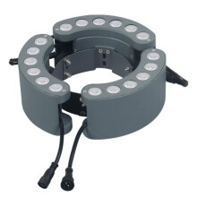 3PCS Buckle Lamp Outdoor Garden Light - 12W DC24V Color Changing IP65 Waterproof Tree Light
