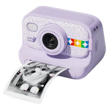 Color Instant Print Camera Christmas Birthday Gifts for Girls Boys HD Digital Video Cameras No Ink Thermal Paper 1080P