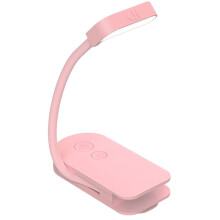LED Clip- Reading Light - Adjustable, Portable & USB Rechargeable Book Light for Night Reading, Study, Bedside