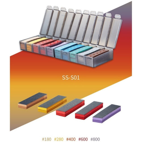 DSPIAE Model Sponge Sanding Set - Precision Sanding and Polishing Tools for Gundam and Scale Models SS-S01 1