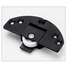 2Pair Kitchen Cabinet Sliding Door Track Wheels, Silent Rollers for Shower Door Wardrobe, /Down Track Pulleys Hardware