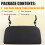 Car  Back Panel Backrest Car Storage Pocket Cover Car Accessories for  X5 E70 2006-2013 2