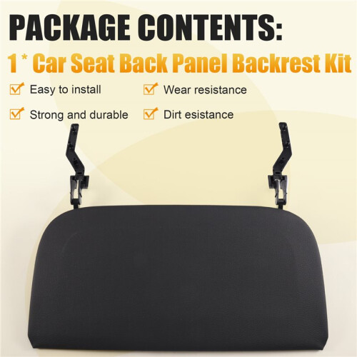 Car  Back Panel Backrest Car Storage Pocket Cover Car Accessories for  X5 E70 2006-2013 1