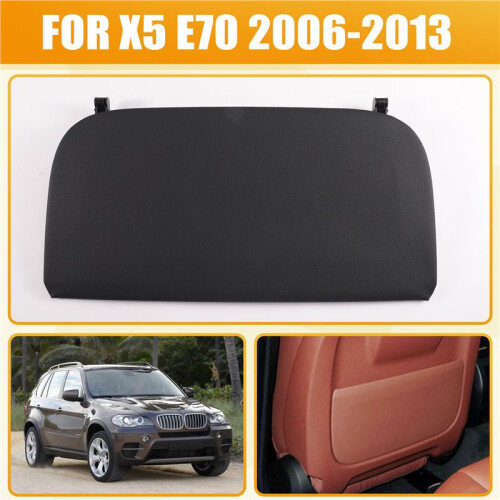 Car  Back Panel Backrest Car Storage Pocket Cover Car Accessories for  X5 E70 2006-2013 2
