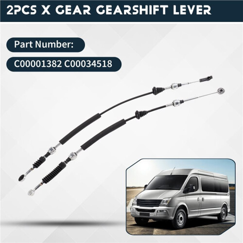 C00001382 C00034518 5-Speed Gear Gearshift Lever Linkage Control Cable Shift Selector  for SAIC MAXUS V80 1
