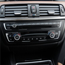 Center Console A/C Button Cover 64119287341 for 3 Series F30 F34 F35 1 2 4 Series F20 F21 F22 F23 F32 F33 F36, 9PCS