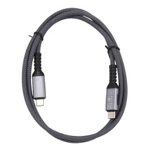 Typ-C Hane Till Hane Förlängningskabel USB-C Hane Till Hane Förlängningskabel 240W 20Gbps Dataöverföring för Bärbar Telefon 1M