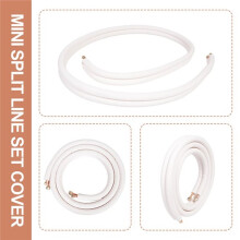 3-Meter Air Conditioner Insulated Aluminum Coil Tubing-Branch  Set / Refrigerant Piping (HVAC Accessory) 1/4'' 1/2''