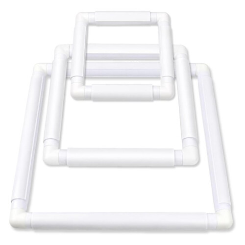 DISTINCTIVE STYLE Embroidery Hoop 3 PCS for  StitchSet Rectangular Embroidery Hoops for Needlepoint Quilting Sewing