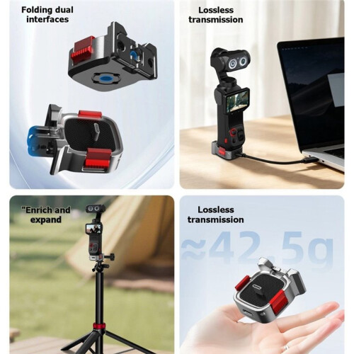 Quick-Release Charging Base for   Pro Multifunction Metal Mount Adapter Desktop Base 1