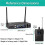 Professional Dual-Channel Wireless Lavalier Microphone Fixed Dual Frequency Wireless System Set for Stage Show Speech EU 7