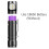 HD30A 3 ModesLED Headlamp 90 Headlight Use 18650 Flashlight with Indicator Magnet Tail  Flash Light No Battery 6