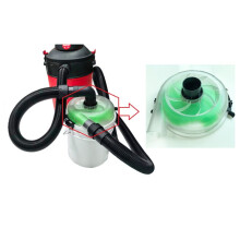 Colector de Polvo Ciclónico Separador de Polvo de Alta Eficiencia, Accesorio de Perfil Bajo para Aspiradora para / para Shop-Vac