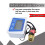 Digital LCD Display Water Flow Sensor Meter Flowmeter Totameter Temperature  Record with G1/2 Flow Sensor 3