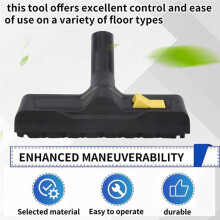 Premium Floor Nozzle and Extension Rod Kit for WD5 WD6 Wet Dry Vacuum Cleaner Parts Household Cleaning Parts A