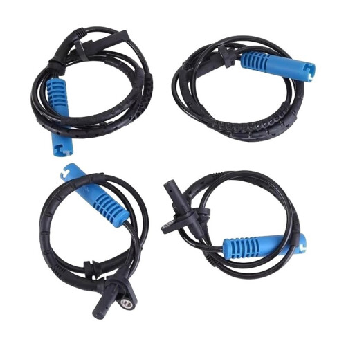 4Pcs Front Rear Left Right ABS Speed Sensor 34526764858 34526764859 for  E90 E91 E92 320d 325i 328 335xi 2004-2013