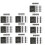 10PCS MCP23017/23S17 Serial Interface Module IIC I2C SPI Bidirectional 16-Bit I/O Expander Pins Serial Interface Module 1