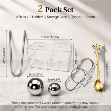 Espresso Cooling , L & XL Stainless Steel Coffee Chiller Stainless Steel Espresso Chiller, Fast Cooling