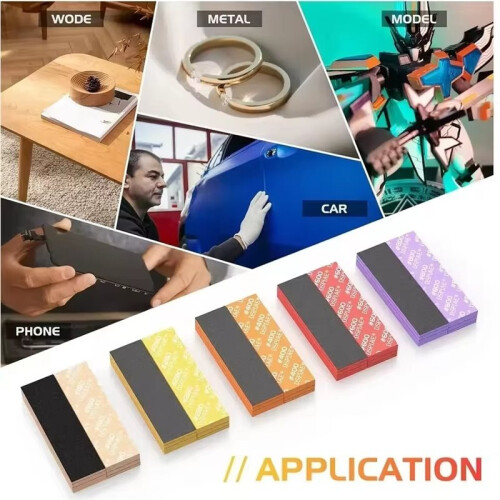 DSPIAE Model Sponge Sanding Set - Precision Sanding and Polishing Tools for Gundam and Scale Models SS-S02 2