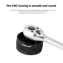 ENLEE 5 in 1 Bicycle Bottom Bracket Socket Tool 5 in 1 Bottom Bracket Tool Installation Tool Remover Repair Key Cups
