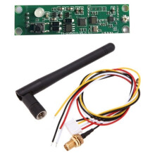 1Pcs 2.4Ghz Wireless DMX512 Transmitter Receiver 2 in 1 PCB Module Wireless PCB Board with Antenna for DMX Stage Light
