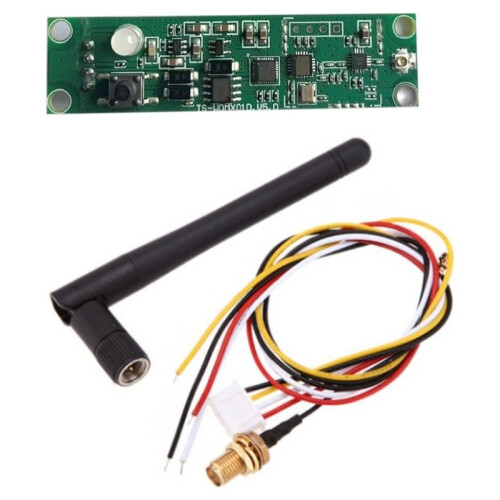 1Pcs 2.4Ghz Wireless DMX512 Transmitter Receiver 2 in 1 PCB Module Wireless PCB Board with Antenna for DMX Stage Light