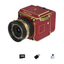 32G Retro Przenośny Aparat Cyfrowy CCD 16X 4K 64MP HD z Podwójną Lustrzanką dla Początkujących Fotografów A