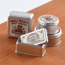 4 Pezzi di Simpatici Barattoli per Biscotti In Scala, Miniature per Casa Delle Bambole, Cibo Giocattolo, Snack, Modelli, Accessori per Bambole,