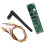1Pcs 2.4Ghz Wireless DMX512 Transmitter Receiver 2 in 1 PCB Module Wireless PCB Board with Antenna for DMX Stage Light 2
