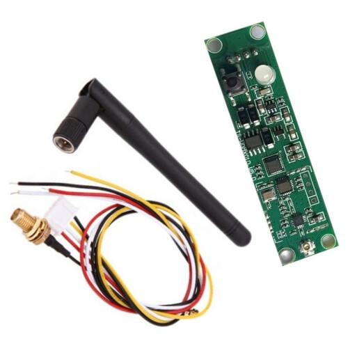 1Pcs 2.4Ghz Wireless DMX512 Transmitter Receiver 2 in 1 PCB Module Wireless PCB Board with Antenna for DMX Stage Light 1