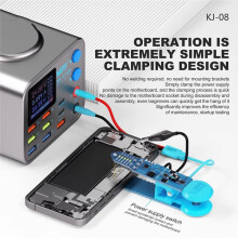 MA ANT MaAnt KJ-08 Universeller Stromclip für die Reparatur Von Handy-Hauptplatinen (PCB) Einschalten mit Einem Klick Ohne Anschluss Des Flexkabels
