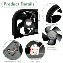 DA97-20025A Motor de Ventilador de Condensador de Refrigerador Compatible con para , Apto para RF18A5101SR RF28T5001SG. Reemplazar