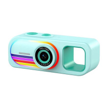 Flowing Light Pocket Thumb Camera 1080P High-Definition Photo and Video Camera for Students Travel Keychain Camera B